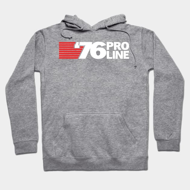'76 Pro Line - red/white logo Hoodie by SkyBacon